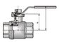 Fil hydraulique des robinets à tournant sphérique en métal G avec de la pression de milieu de parenthèse de déclencheur fournisseur